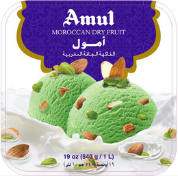 AMUL MOROCCAN DRY FRUIT 19 OZ (540 G / 1 L)
