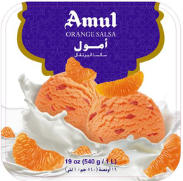 AMUL ORANGE SALSA 19 OZ (540 G / 1 L)