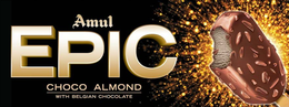 AMUL EPIC CHOCO ALMOND WITH BELGIAN CHOCOLATE
