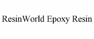 RESINWORLD EPOXY RESIN
