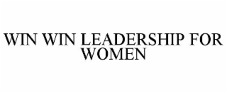 WIN WIN LEADERSHIP FOR WOMEN
