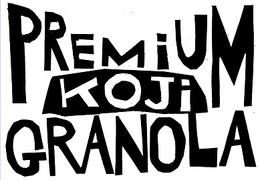 PREMIUM KOJI GRANOLA