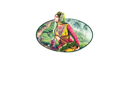 THE MARK LABEL FEATURES A HAND DRAWN ILLUSTRATION OF A WOMAN HOLDING A TEA LEAF BASKET DRESSED IN YELLOW GOLD BLACK TRADITIONAL ATTIRE FRAMED WITHIN AN OVAL SHAPE SHE WEARS VIBRANT MULTI COLORED CLOTHING IN RED YELLOW WHITE AND PURPLE ADORNED WITH INTRICATE JEWELRY AND RINGS SET AGAINST A LUSH GREEN LANDSCAPE THE BACKGROUND DEPICTS A THRIVING TEA PLANTATION WITH TREES IN VARIOUS SHADES OF GREEN FARMERS IN TRADITIONAL ATTIRE WITH BASKETS AND HATS WORK AMIDST A FOGGY ATMOSPHERE IN PURPLE WHITE GREEN DARK GREEN AND GRAY HUES A ROAD IN BROWN LIGHT BROWN AND CREAM COLORS RUNS THROUGH THE SCENE THE UNIQUE LABEL SHAPE HAS AN OVAL TOP FRAMING