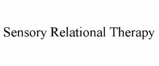 SENSORY RELATIONAL THERAPY