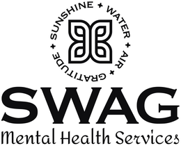 SUNSHINE WATER AIR GRATITUDE SWAG MENTAL HEALTH SERVICES