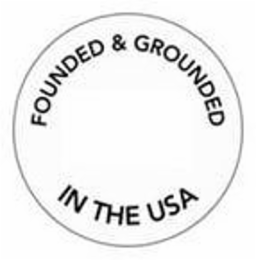 FOUNDED & GROUNDED IN THE USA