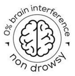 0% BRAIN INTERFERENCE NON DROWSY