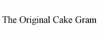 THE ORIGINAL CAKE GRAM