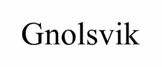 GNOLSVIK
