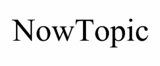 NOWTOPIC