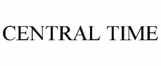CENTRAL TIME
