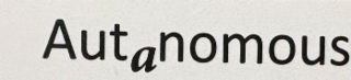 AUTANOMOUS
