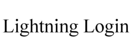 LIGHTNING LOGIN