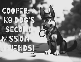 COOPER: A K9 DOG'S SECOND MISSION FRIENDS!
