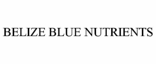 BELIZE BLUE NUTRIENTS