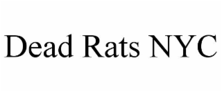 DEAD RATS NYC