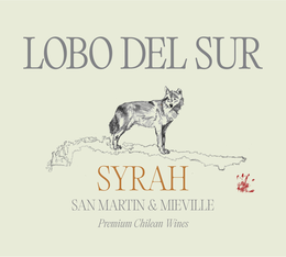 LOBO DEL SUR SYRAH SAN MARTIN & MIEVILLE PREMIUM CHILEAN WINES
