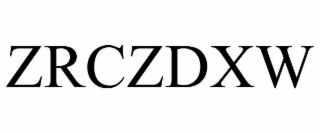 ZRCZDXW