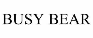 BUSY BEAR