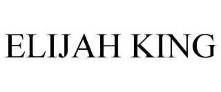 ELIJAH KING