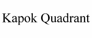 KAPOK QUADRANT