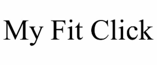 MY FIT CLICK