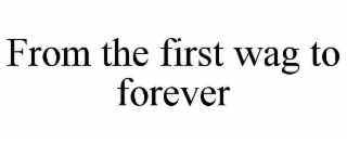 FROM THE FIRST WAG TO FOREVER