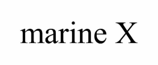 MARINE X