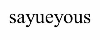 SAYUEYOUS