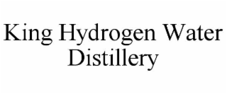 KING HYDROGEN WATER DISTILLERY