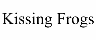KISSING FROGS