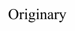 ORIGINARY