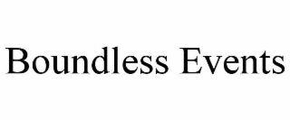 BOUNDLESS EVENTS