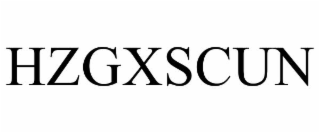 HZGXSCUN