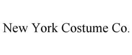 NEW YORK COSTUME CO.