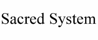 SACRED SYSTEM