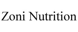 ZONI NUTRITION