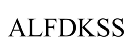 ALFDKSS