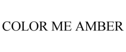 COLOR ME AMBER