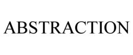 ABSTRACTION