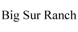 BIG SUR RANCH