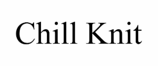 CHILL KNIT
