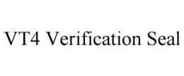 VT4 VERIFICATION SEAL