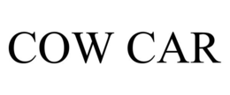 COW CAR