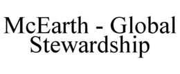 MCEARTH - GLOBAL STEWARDSHIP