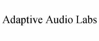 ADAPTIVE AUDIO LABS