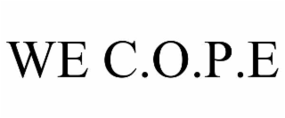 WE C.O.P.E