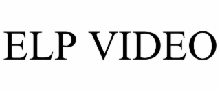 ELP VIDEO