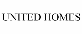 UNITED HOMES