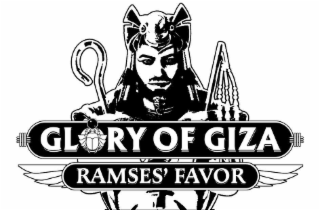GLORY OF GIZA RAMSES&rsquo; FAVOR trademark